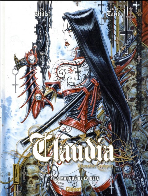 Couverture de l'album Claudia chevalier vampire Tome 4 La marque de la bête