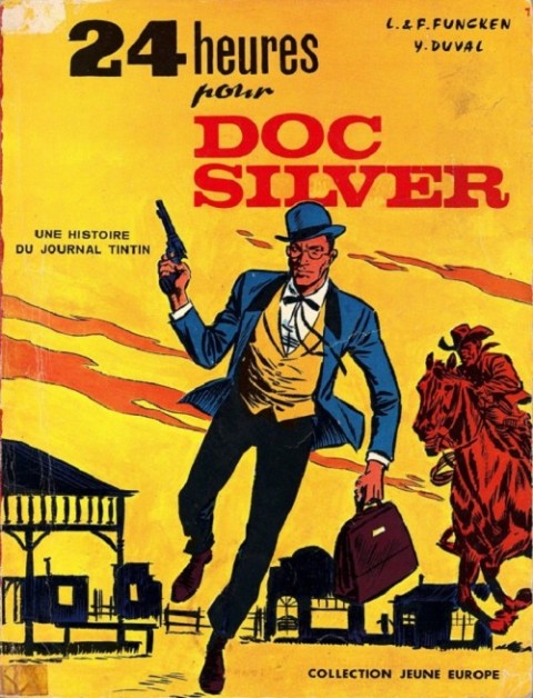 Couverture de l'album Doc Silver Tome 1 24 heures pour Doc Silver