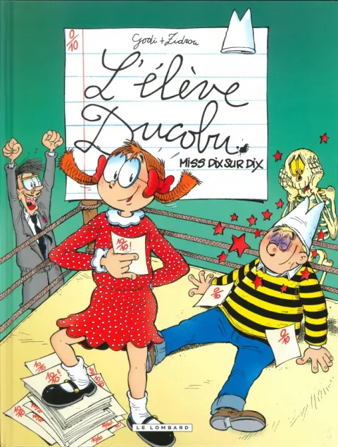 Couverture de l'album L'Élève Ducobu Tome 10 Miss Dix sur Dix