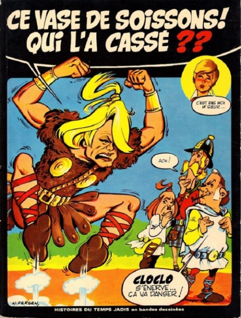 Couverture de l'album Histoires du temps jadis en bandes dessinées Tome 2 Ce vase de Soissons ! Qui l'a cassé ??