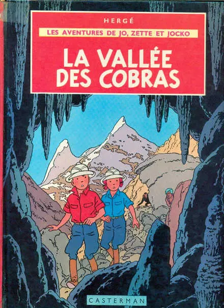 Couverture de l'album Les Aventures de Jo, Zette et Jocko Tome 5 La vallée des cobras