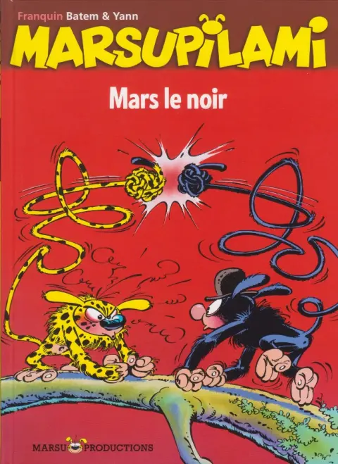 Couverture de l'album Marsupilami Tome 3 Mars le noir