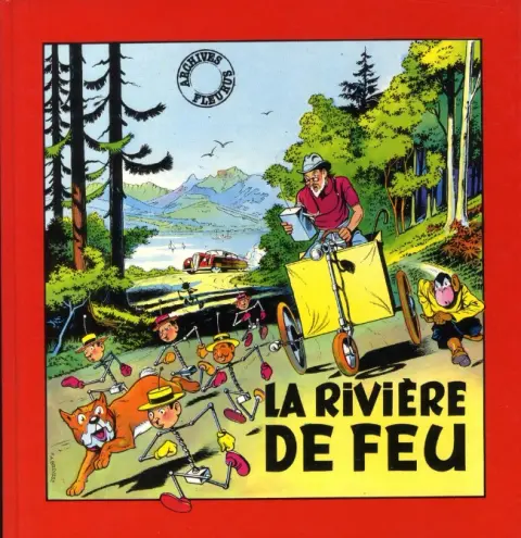 Couverture de l'album Oscar Hamel et Isidore Tome 5 La rivière de feu
