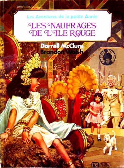 Couverture de l'album La Petite Annie Les naugragés de l'île rouge