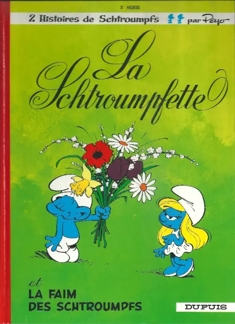 Couverture de l'album Les Schtroumpfs Tome 3 La Schtroumpfette