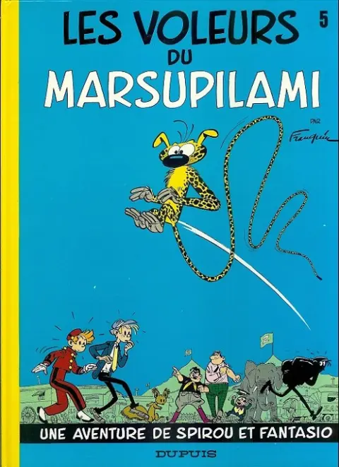 Couverture de l'album Spirou et Fantasio Tome 5 Les voleurs du Marsupilami