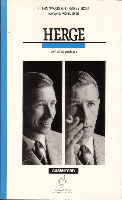 Couverture de l'album Hergé - portrait biographique