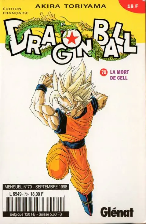 Dragon Ball Tome 70 La mort de Cell