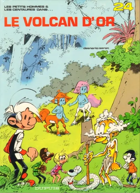Les Petits hommes Tome 24 Le volcan d'or