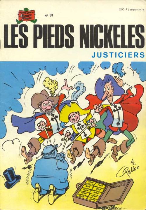 Couverture de l'album Les Pieds Nickelés Tome 81 Les Pieds Nickelés justiciers