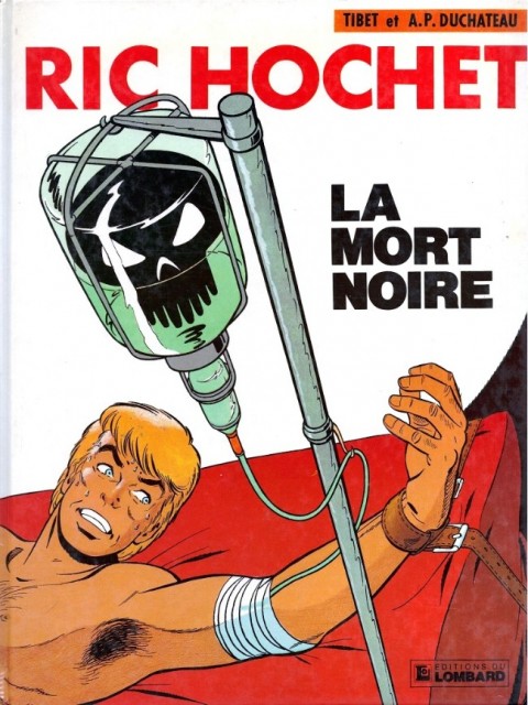 Couverture de l'album Ric Hochet Tome 35 La Mort noire