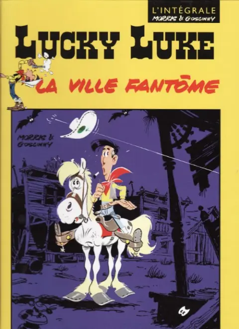 Couverture de l'album Lucky Luke Tome 22 La ville fantôme