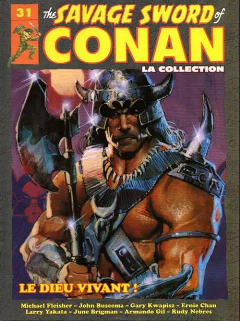 The Savage Sword of Conan - La Collection Tome 31 Le dieu vivant !
