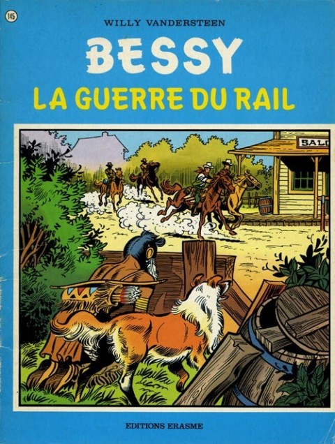 Couverture de l'album Bessy Tome 145 La guerre du rail