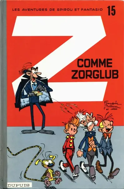 Spirou et Fantasio Tome 15 Z comme Zorglub