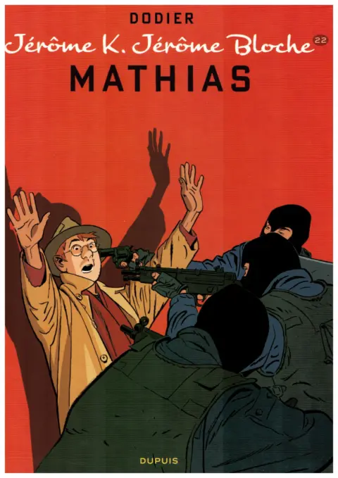 Couverture de l'album Jérôme K. Jérôme Bloche Tome 22 Mathias