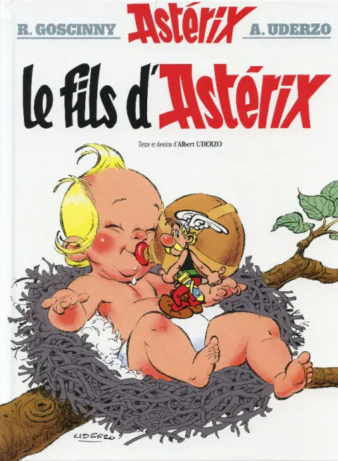 Couverture de l'album Astérix Tome 27 Le fils d'Astérix