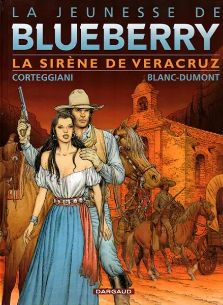 Couverture de l'album La Jeunesse de Blueberry Tome 15 La Sirène de Veracruz