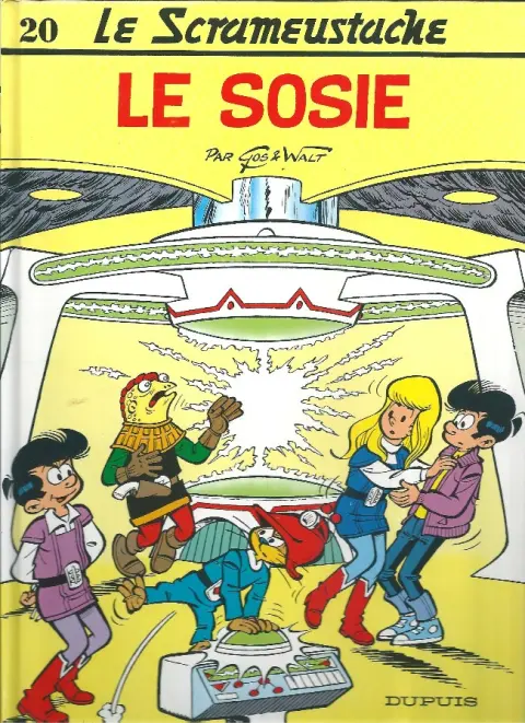 Couverture de l'album Le Scrameustache Tome 20 Le sosie