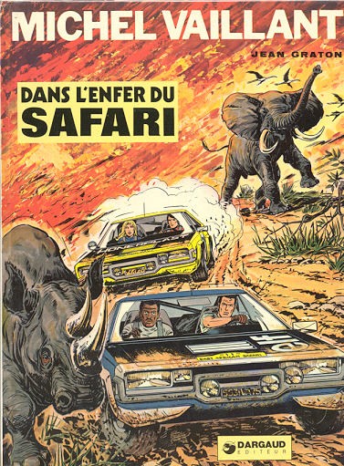 Couverture de l'album Michel Vaillant Tome 27 Dans l'enfer du safari