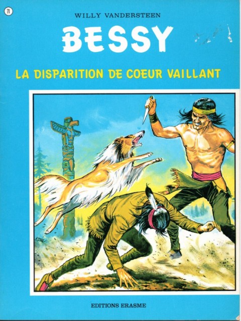 Couverture de l'album Bessy Tome 71 La disparition de cœur vaillant