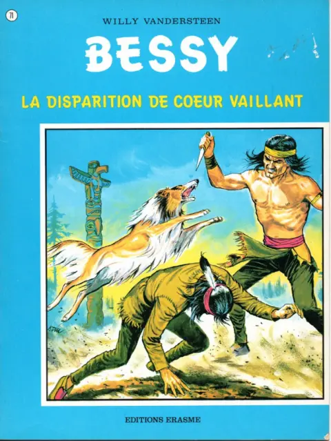 Couverture de l'album Bessy Tome 71 La disparition de cœur vaillant