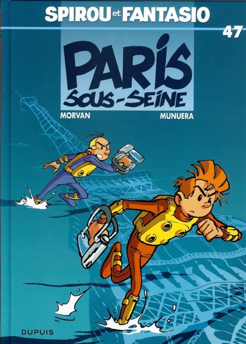 Couverture de l'album Spirou et Fantasio Tome 47 Paris sous-Seine