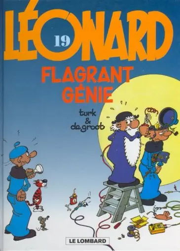 Couverture de l'album Léonard Tome 19 Flagrant génie