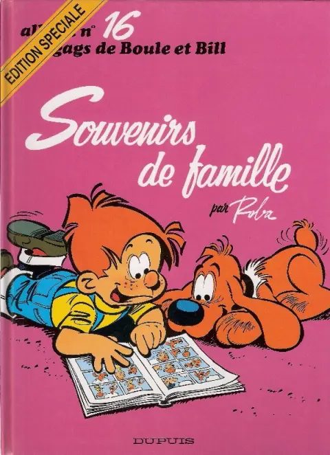 Boule & Bill Tome 16 Souvenirs de famille