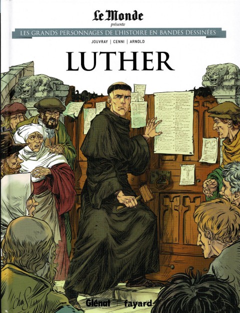 Couverture de l'album Les grands personnages de l'Histoire en bandes dessinées Tome 31 Luther
