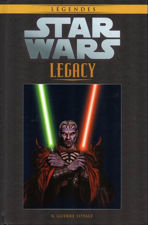 Couverture de l'album Star Wars - Légendes - La Collection Tome 102 Star Wars - Legacy - X. Guerre totale