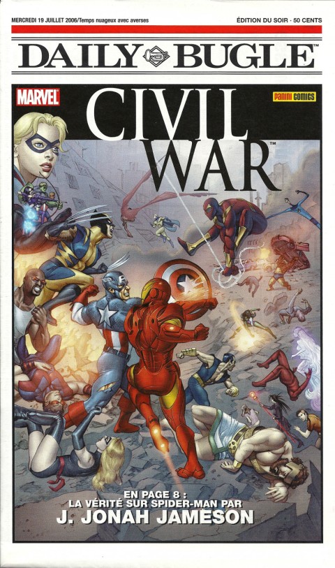 Couverture de l'album Civil War Daily Bugle Civil War Newspaper Special