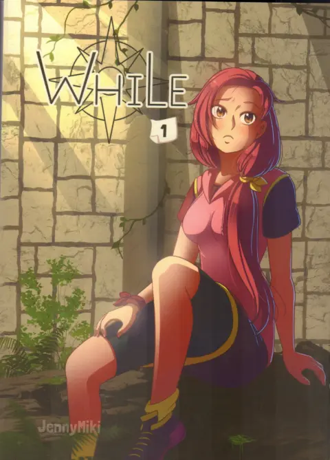 While