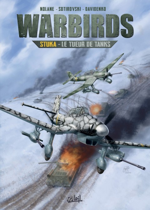 Couverture de l'album Warbirds Tome 1 Stuka - Le tueur de tanks