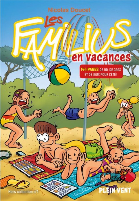Couverture de l'album Les familius Les Familius en vacances