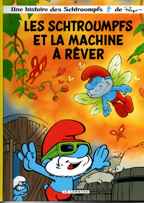 Couverture de l'album Les Schtroumpfs Tome 37 Les schtroumpfs et la machine à rêver