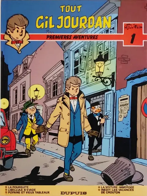 Couverture de l'album Gil Jourdan Tout Gil Jourdan Tome 1 Premières aventures