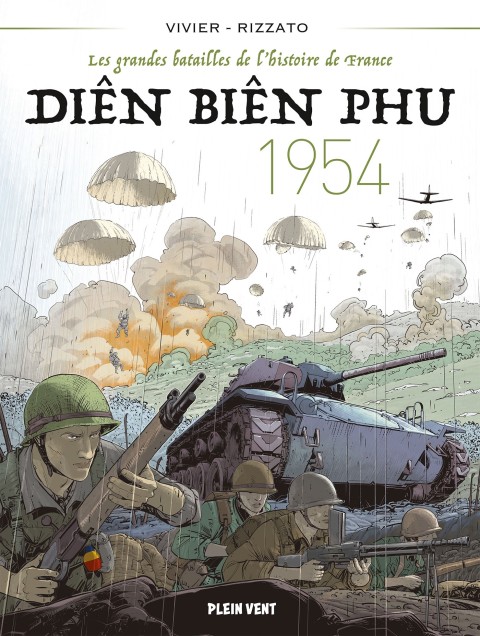 Couverture de l'album Les grandes batailles de l'histoire de France 4 Dîen Bîen Phu - 1954