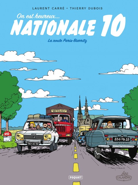 Couverture de l'album On est heureux ... Nationale 10 La route Paris-Biarritz