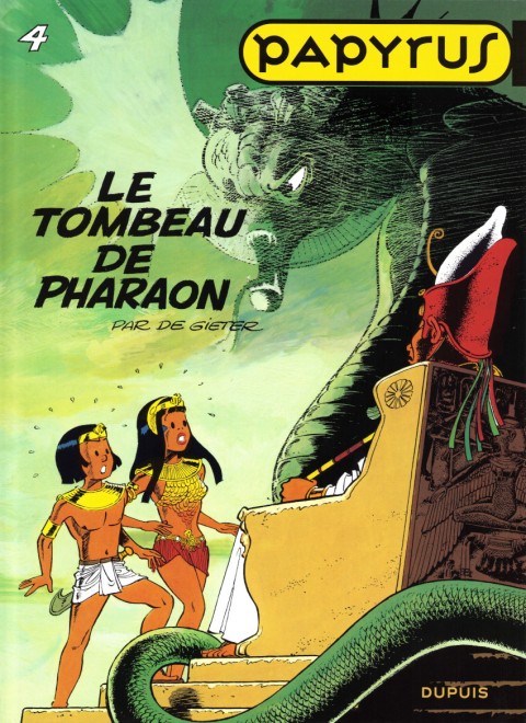 Couverture de l'album Papyrus Tome 4 Le tombeau de Pharaon