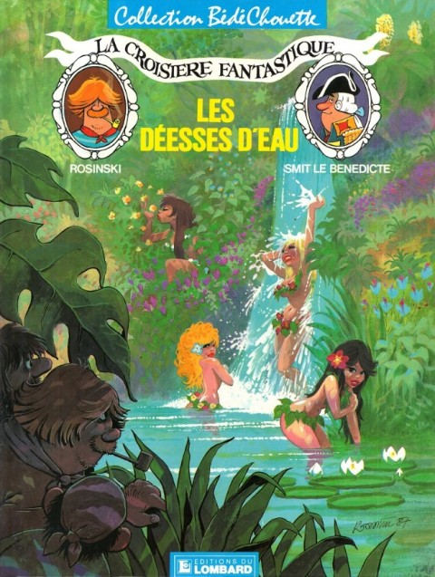Couverture de l'album La Croisière fantastique Tome 2 Les déesses d'eau