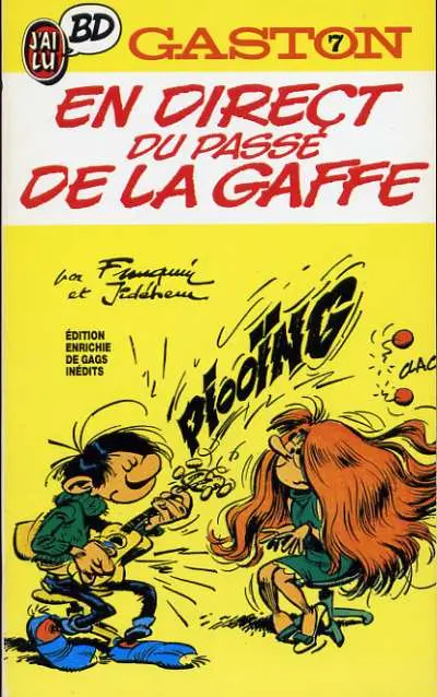 Gaston Tome 7 En direct du passé de la gaffe