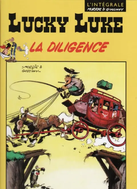 Couverture de l'album Lucky Luke Tome 8 La diligence