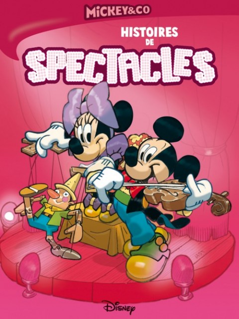 Couverture de l'album Mickey & co Tome 3 Histoires de spectacles