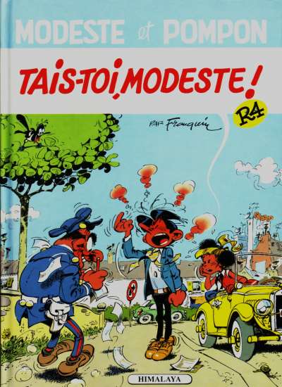 Couverture de l'album Modeste et Pompon Tome 4 Tais-toi, Modeste !