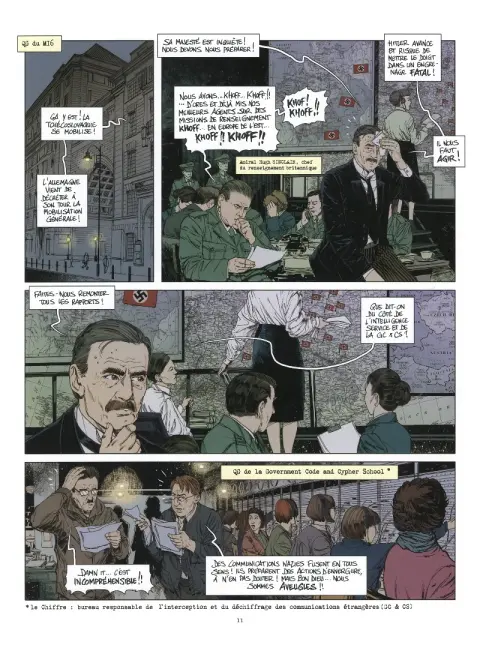 Planche de l'album Le Cas Alan Turing Histoire extraordinaire et tragique d'un génie