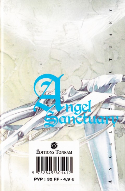 Verso de l'album Angel Sanctuary 10