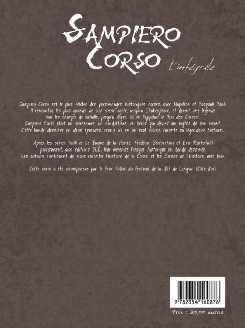 Verso de l'album Sampiero Corso Sampiero Corso - L'Intégrale