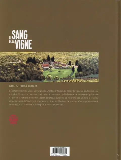 Verso de l'album Le sang de la vigne Tome 2 Noces d'or à Yquem