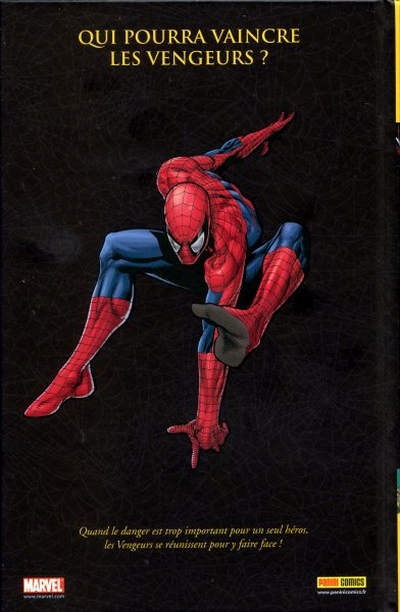 Verso de l'album Spider-Man Tome 7 Rencontre avec les vengeurs
